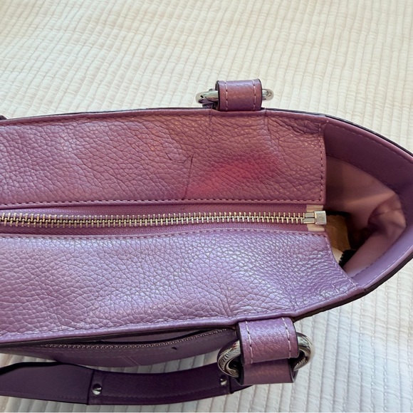 Coach Penelope Lavender Pebbled Leather Medium Women's Shoulder Bag L1063-F14683 - Picture 10 of 16